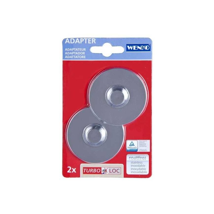 Premium and Classic Turbo-Loc series base, adapters, pack of 2, WENKO – 2