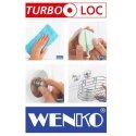 Premium and Classic Turbo-Loc series base, adapters, pack of 2, WENKO Premium and Classic Turbo-Loc series base, adapters, pack of 2, WENKO