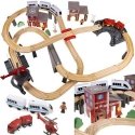 Kruzzel Wooden Railway - juna Kruzzel Wooden Railway - juna