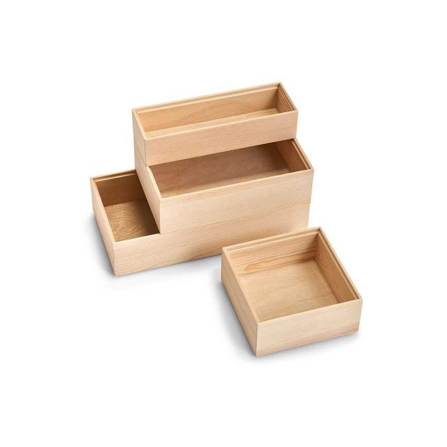 Universal storage container, pine box, small items box. – 3