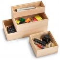 Universal storage container, pine box, small items box.