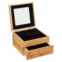 5five Simply Smart Bamboo BAMBOO jewelry box with mirrors, 15x15x9.5 cm 5five Simply Smart Bamboo BAMBOO jewelry box with mirrors, 15x15x9.5 cm