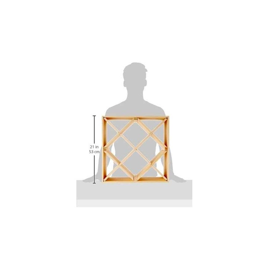 Wooden wine rack, 12 bottles, ZELLER – 3