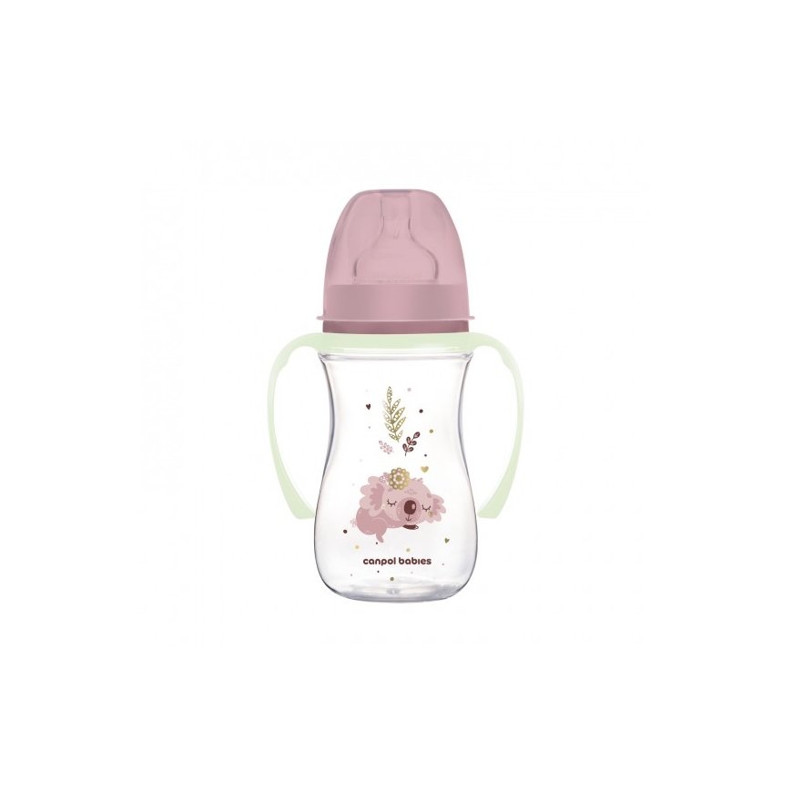 Sleepy Koala Easy Start Anti-Colic Bottle Pink - Kojenecká lahev – 2