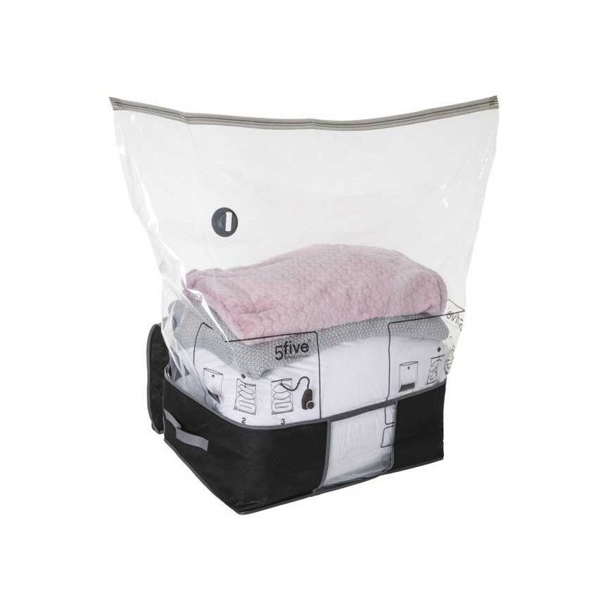 5five Simply Smart Vacuum Bag with Cover, Size L, for Clothes and Bedding – 3
