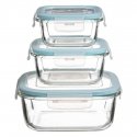 5five Simply Smart glass food containers, 3 pcs.
