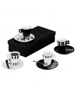 COFFEE STYLE espressosetti, 8 kpl, ZELLER