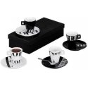 COFFEE STYLE espresso set, 8 pieces, ZELLER COFFEE STYLE espresso set, 8 pieces, ZELLER