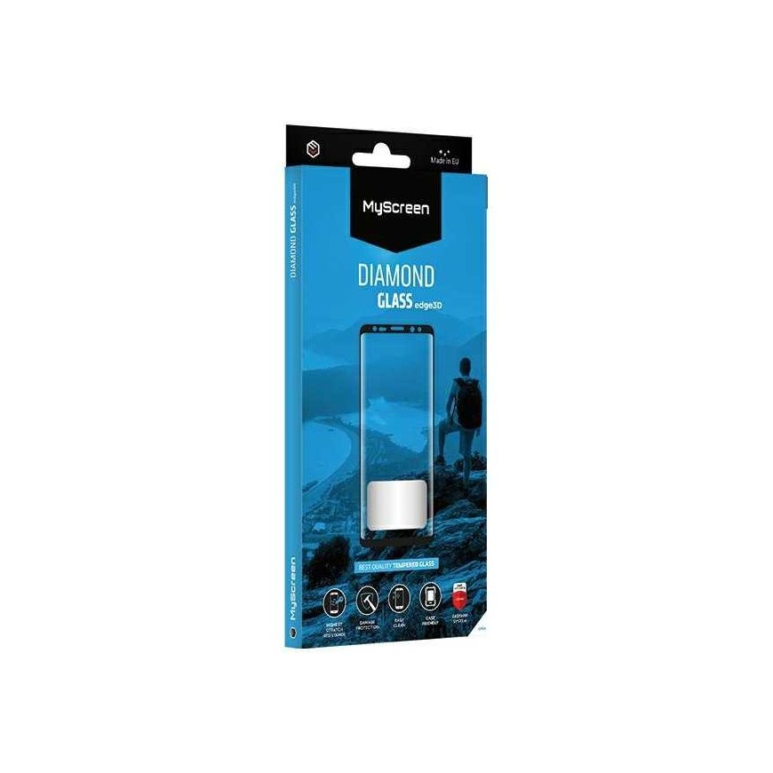 MyScreen MS Diamond Glass Edge 3D Honor Magic7 Pro musta suojalasi