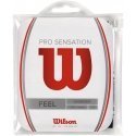 Wilson Pro Overgrip Sensation flu, black, 12 pcs Wilson Pro Overgrip Sensation flu, black, 12 pcs