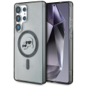 Karl Lagerfeld case for SAMSUNG S25 Ultra KLHMS25LHLSKCK (magnetic IML metal KC head) black