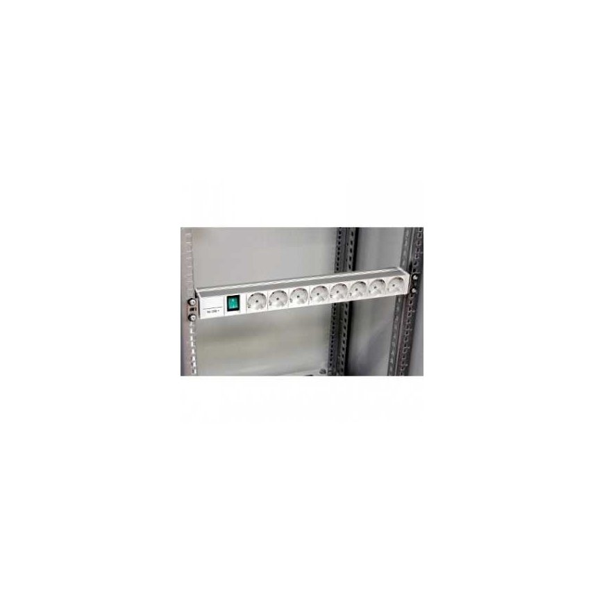 SCHNEIDER ELECTRIC ACTASSI 1U PDU VIRRANJAKO Kisko, 8 pistoketta + KYTKIN 19P VDE