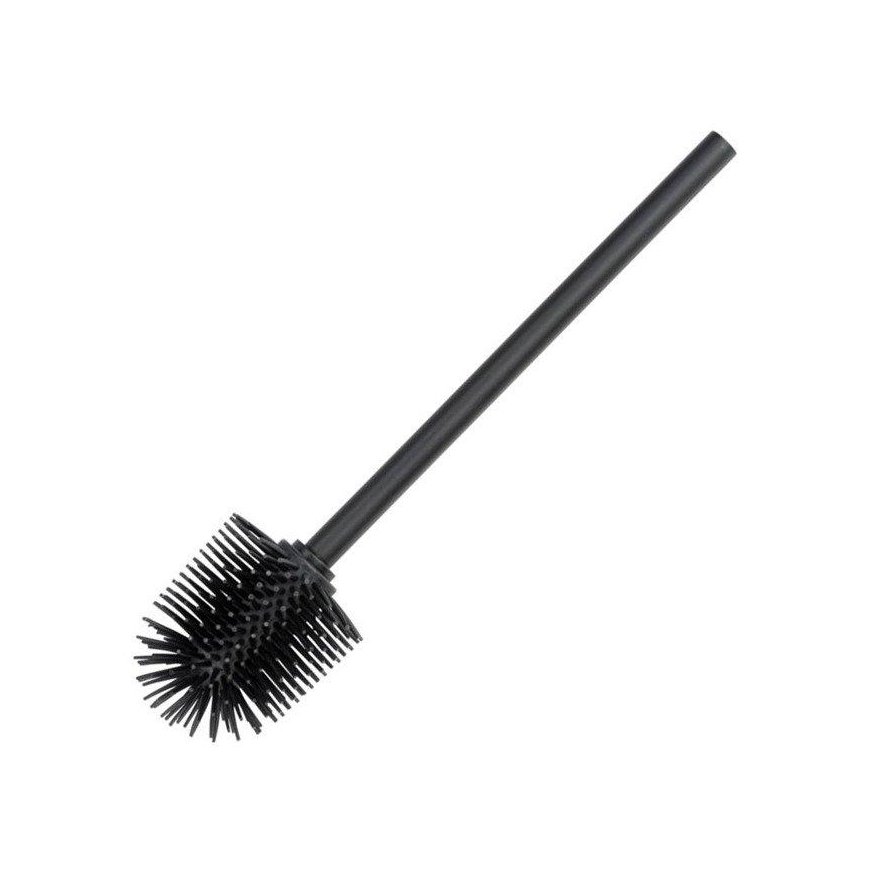 Silikoninis wc šepetys, Ø 8 cm, juodas, WENKO – 2