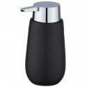 Liquid soap dispenser BADI, black, WENKO Liquid soap dispenser BADI, black, WENKO