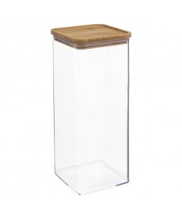 Bamboo ESKE birių produktų talpa, bambukinis dangtelis, 2L