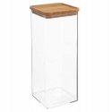 Bamboo ESKE birių produktų talpa, bambukinis dangtelis, 2L Bamboo ESKE birių produktų talpa, bambukinis dangtelis, 2L