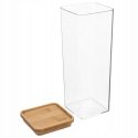 Bamboo ESKE birių produktų talpa, bambukinis dangtelis, 2L Bamboo ESKE birių produktų talpa, bambukinis dangtelis, 2L