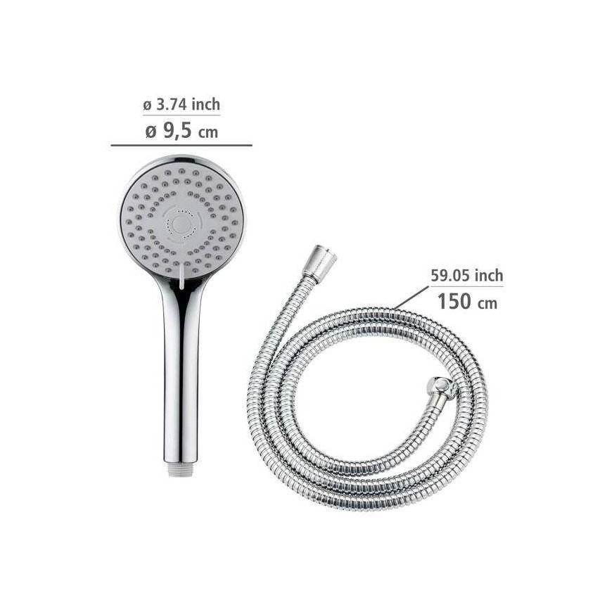 Shower set with shower head + BASIC hose, 5 flow modes – 2