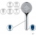 Shower set with shower head + BASIC hose, 5 flow modes Shower set with shower head + BASIC hose, 5 flow modes