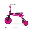 Tasapainopyörä Milly Mally Grande 2-in-1, pinkki Tasapainopyörä Milly Mally Grande 2-in-1, pinkki