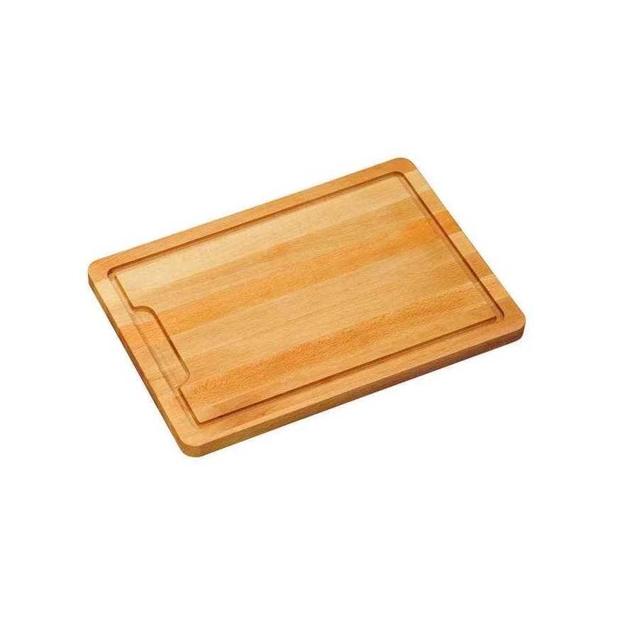 Gözze Cutting board made of beech wood, rectangular, with grooves, Kesper