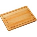Gözze Cutting board made of beech wood, rectangular, with grooves, Kesper