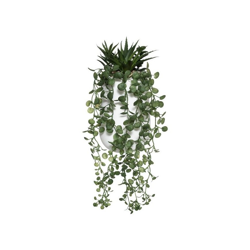 Art-Pol Artificial plant PEPEROMIA, hanging