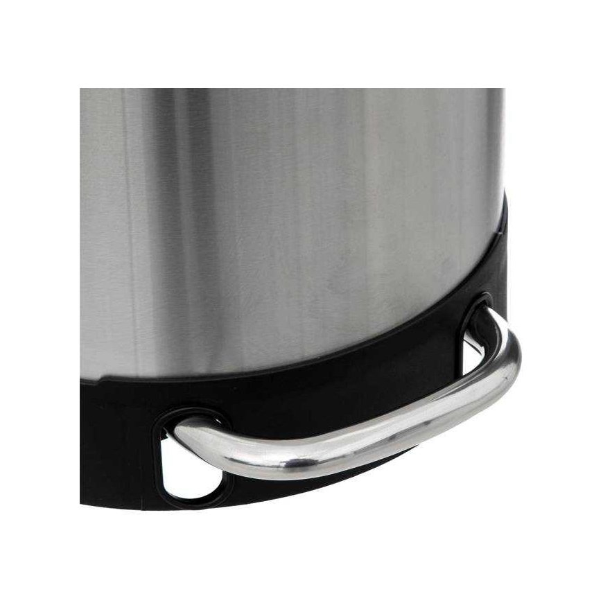 5five Simply Smart Steel Ariane kapea roskakori, ruostumatonta terästä, polkimella, 30 l – 3