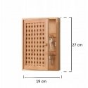 Zeller Bamboo Raktų spintelės dėklas, laikiklis Bambuko raktas Zeller Bamboo Raktų spintelės dėklas, laikiklis Bambuko raktas