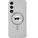 Karl Lagerfeld case SAMSUNG S25 KLHMS25SHLSKIK (Magnetic IML Metal K. Heads) black Karl Lagerfeld case SAMSUNG S25 KLHMS25SHLSKIK (Magnetic IML Metal K. Heads) black