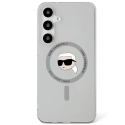 Karl Lagerfeld case SAMSUNG S25 KLHMS25SHLSKIK (Magnetic IML Metal K. Heads) black Karl Lagerfeld case SAMSUNG S25 KLHMS25SHLSKIK (Magnetic IML Metal K. Heads) black