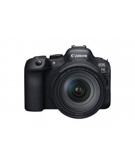 Canon EOS R6 Mark II + RF 24-105mm F4 L IS USM MILC 24,2 MP CMOS musta