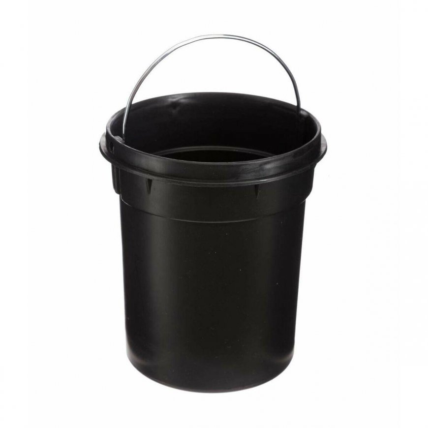 5five Simply Smart DUSTBIN pedalo šiukšliadėžė su bambuko dangteliu - metalas, bambukas, baltos spalvos, 21 x 26 cm – 4