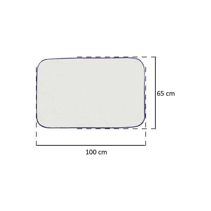Maximex Cotton THERMIC cotton ironing board mat, 100x65 – 3