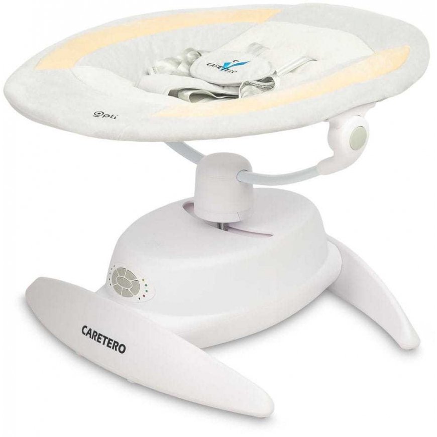 Caretero Opti - multifunctional rotating lounger | brownish-yellow – 3