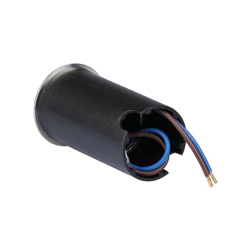 Puutarhaan asennettu lattiavalaisin V-TAC 1W LED hopea IP67 VT-1151 3000K 51lm