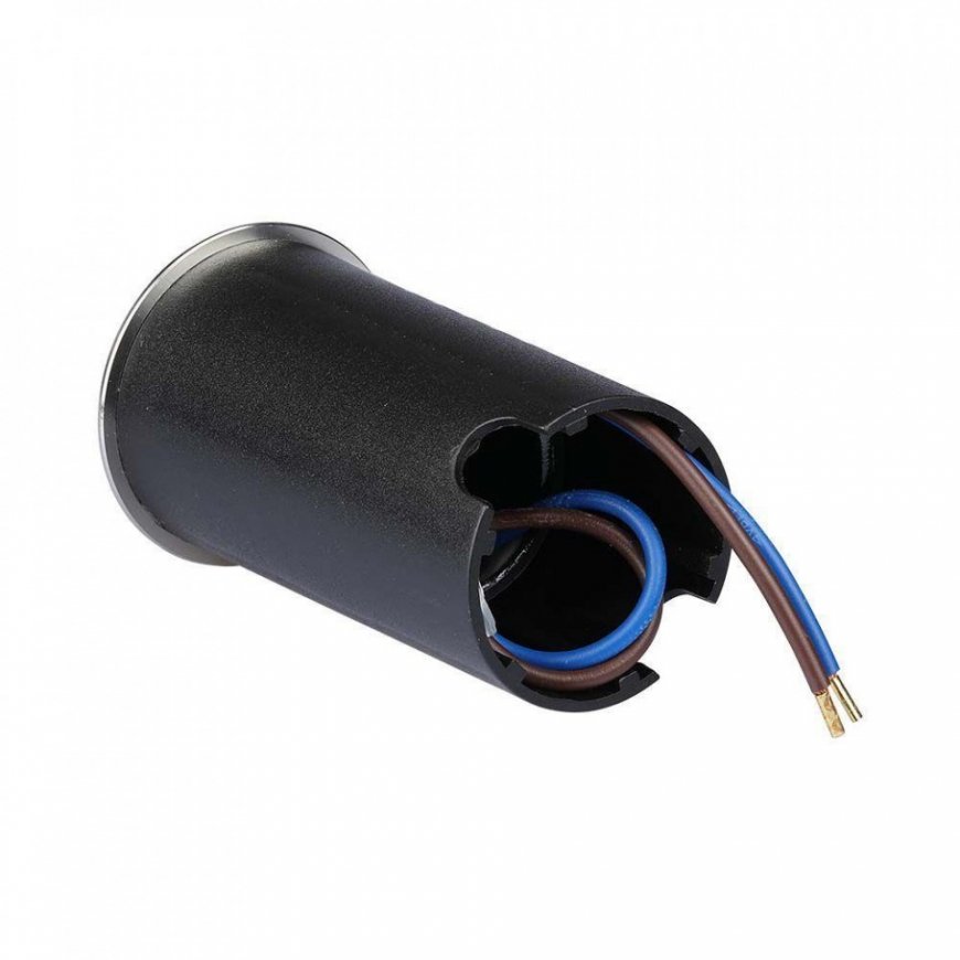 Sodo antžeminis grindų šviestuvas V-TAC 1W LED sidabrinis IP67 VT-1151 3000K 51lm – 2