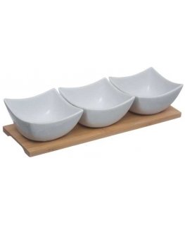 Secret De Gourmet Dish Serving Set, 4 Pieces