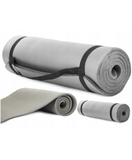 Extralink | Exercise math fitness, yoga, aerobics, grey, 180x60cm