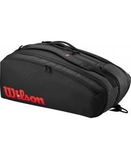 Wilson Clash v3 Super Tour 15-pack mailalaukku, musta