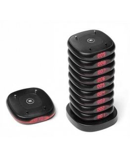 Restaurant message system pagers 10 pcs. - Hendi