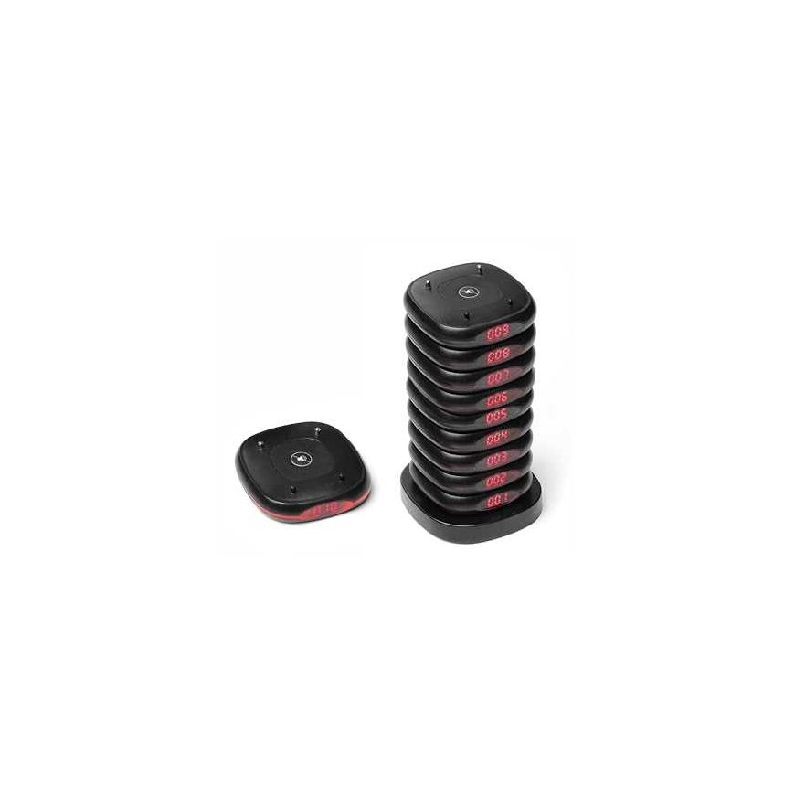 Restaurant message system pagers 10 pcs. - Hendi