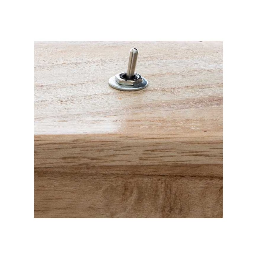 Table lamp Atmosphera Wood Brown 40 W 220-240 V – 4