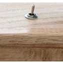 Pöytävalaisin Atmosphera Wood Brown 40 W 220-240 V Pöytävalaisin Atmosphera Wood Brown 40 W 220-240 V