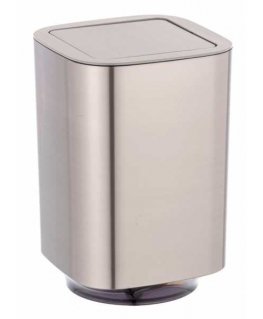WENKO 24159100 roska-astia 5,5 L Neliö Polyvinyylikloridi (PVC) Hopea