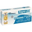 Rapid 24855800, Staples pack, 24/6, 6 mm, 1000 staples, Galvanized steel, Stainless steel Rapid 24855800, Staples pack, 24/6, 6 mm, 1000 staples, Galvanized steel, Stainless steel