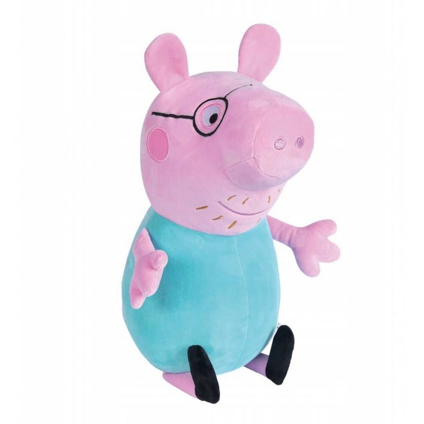 Hasbro "Peppa Pig Dad" pliušinis žaislas 37 cm – 4