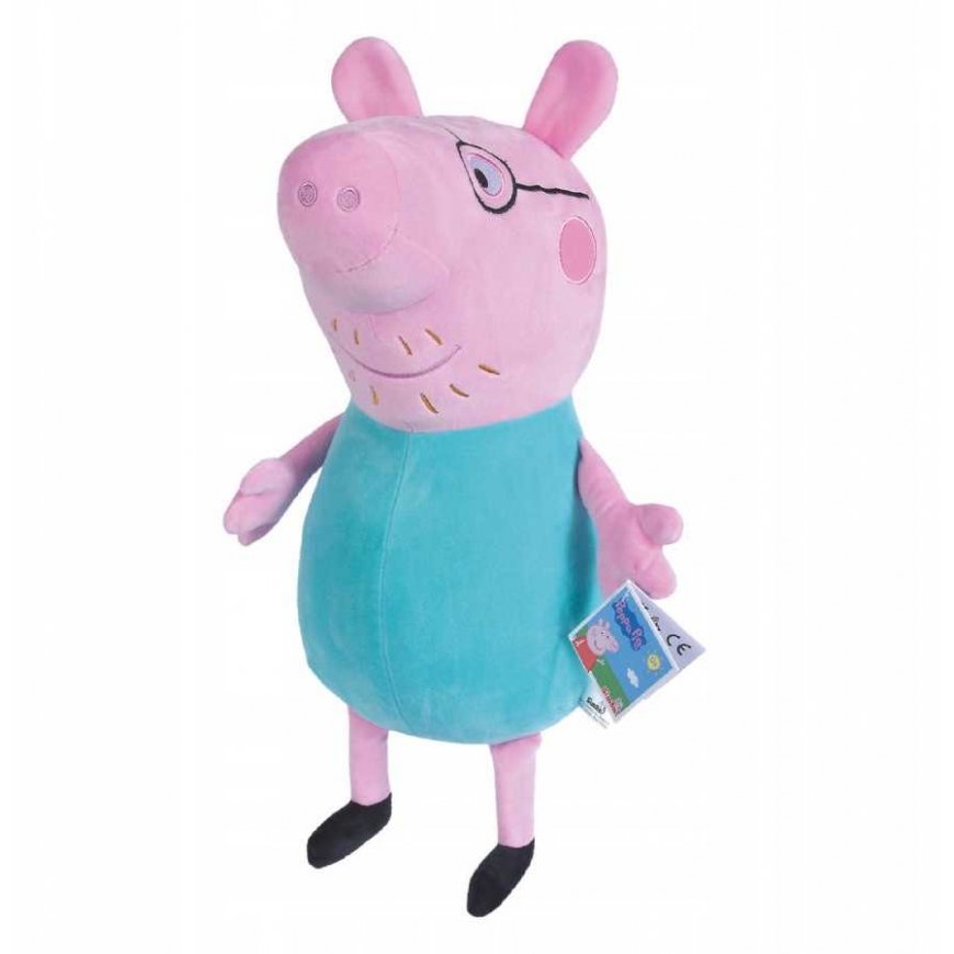 Hasbro "Peppa Pig Dad" pliušinis žaislas 37 cm – 5