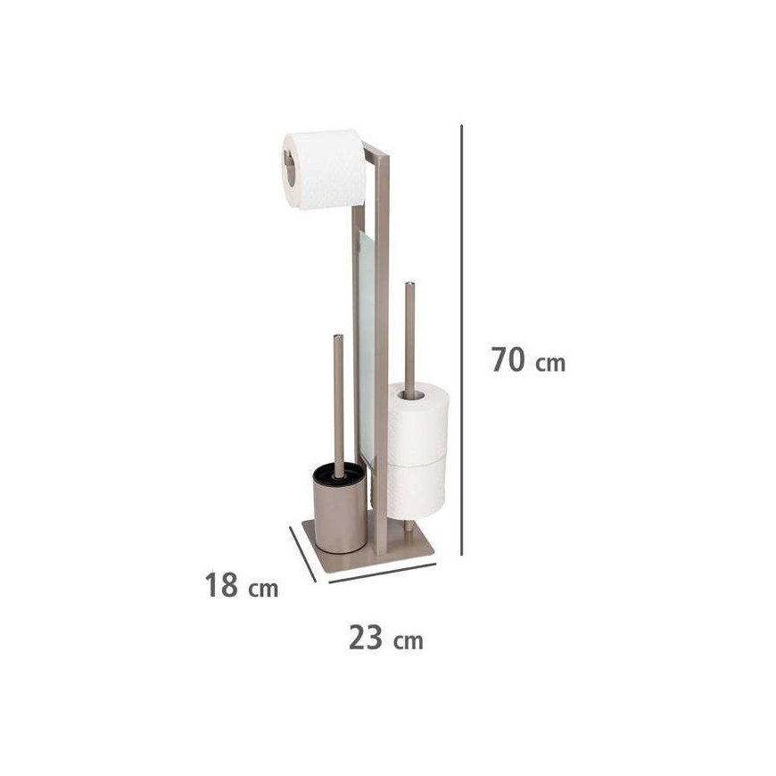 WENKO RIVALTA toilet paper and toilet