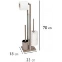RIVALTA toilet paper and toilet brush holder, 3in1, WENKO RIVALTA toilet paper and toilet brush holder, 3in1, WENKO